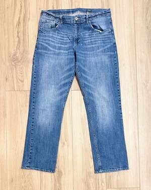 Reclaim Blue Denim Jeans Men's Size 33S Relaxed Fit